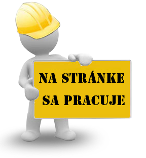 na stránke sa pracuje