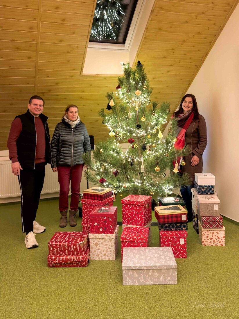 Vianočná radosť pre našich pacientov vďaka Gabike Miklošovej a OZ Koľko lásky