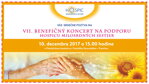 POZVÁNKA  na VII. benefičný koncert na podporu Hospicu Milosrdných sestier v Trenčíne