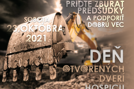 Príďte zbúrať predsudky a podporte dobrú vec - Deň otvorených dverí hospicu 