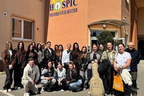 Dobrodeň v hospici s birmovankyňami z Ilavy